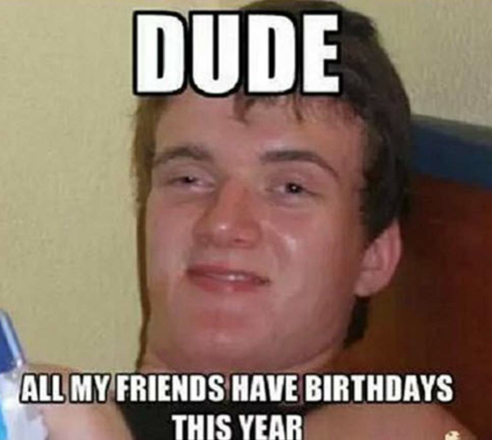 High school Happy Birthday memes