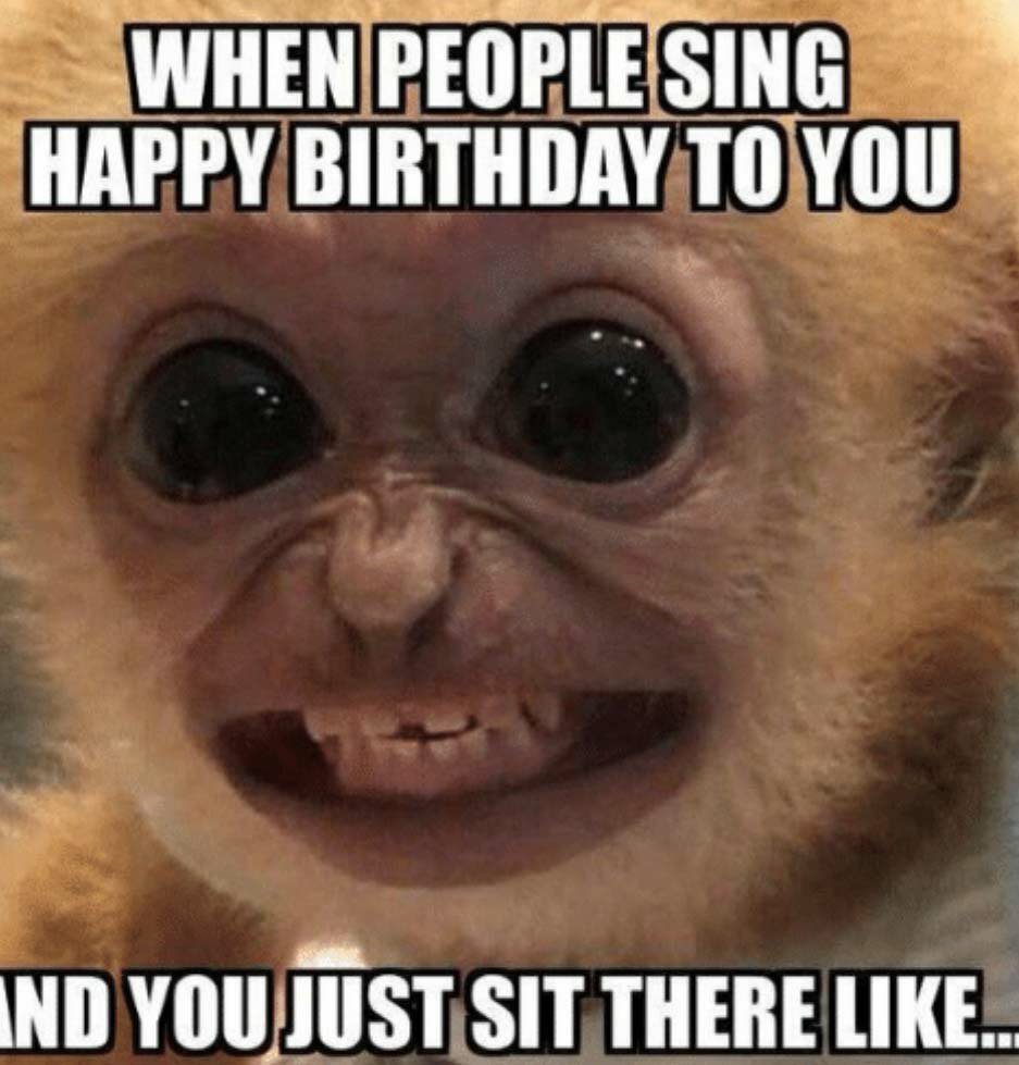 Cute Happy Birthday memes